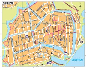 enkhuizen karte Enkhuizen   Freebee Map